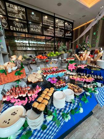 Esta propuesta es estilo buffet. /FOTO: WENDY RESTREPO