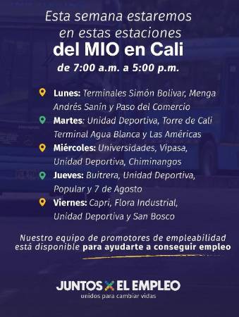 Agentes de Magneto siguen conectando con empleos en Medellín y Cali