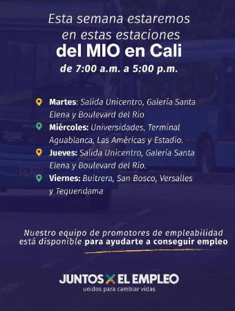Magneto se moverá fuertemente con empleo en Medellín, Cali y Bogotá