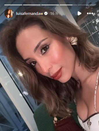 Luisa Fernanda W y su nuevo look. FOTO: @LUISAFERNANDAW