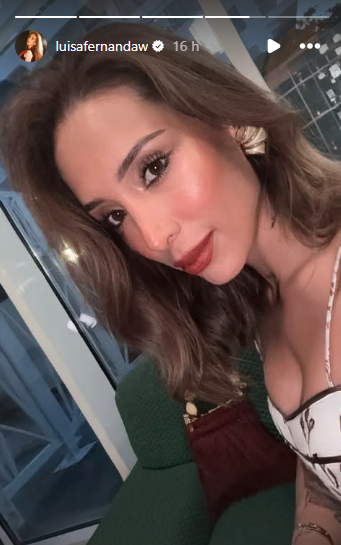 Luisa Fernanda W y su nuevo look. FOTO: @LUISAFERNANDAW