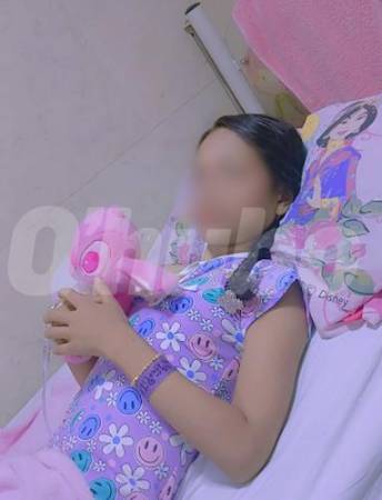 Ella es Gisell Florez, menor de 15 años afectada en su salud. FOTO: CORTESÍA