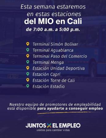 Medellín, Cali y Bogotá, atentos a promoción de vacantes de Magneto