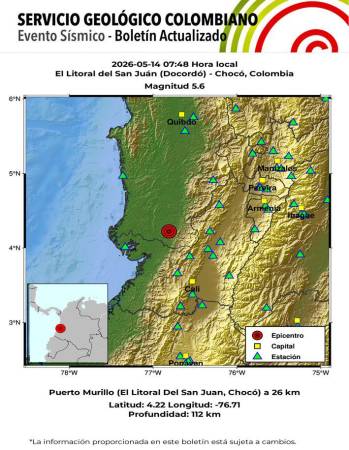 FOTO: SERVICIO GEOLÓGICO COLOMBIANO