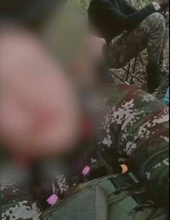 Captura del video que terminó delatando a alias Johao. /FOTO: CORTESÍA