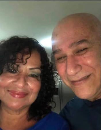 Argemiro Antolínez Ángel y su pareja, quien fue identificada como Body. FOTO: TOMADA DE REDES SOCIALES