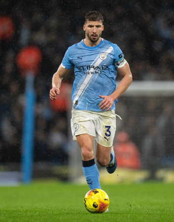 Rúben Dias juega para el Manchester City. FOTO: INSTAGRAM @RUBENDIAS