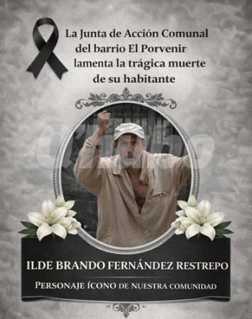 Él era Ildebrando, reconocido en su zona. FOTO: CORTESÍA