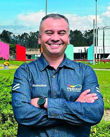 Jason Jaramillo, empleado Pintuco. FOTO: CORTESÍA