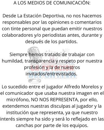 El medio para el que trabaja el periodista ofreció disculpas. /IMAGEN: REDES SOCIALES