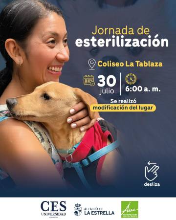 Jornada de esterilización en La Estrella. FOTO: ALCALDÍA DE LA ESTRELLA