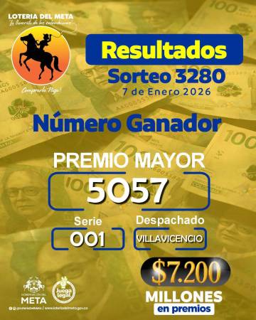 ¿Hizo chance? Vea los resultados de loterías del miércoles, 7 de enero