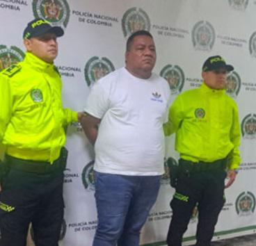 Fernando Vergara Palacios, alias Pechibola. /FOTO: POLICÍA NACIONAL