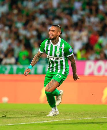 Cristian ‘Chicho’ Arango abrió el marcado en el minuto 9. FOTO: ANDRÉS CAMILO SUÁREZ