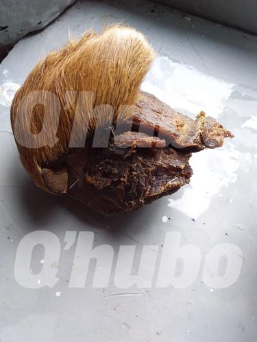 Comida que reciben los reclusos en la cárcel El Pedregal. <b><span class=mln_small-caps_mln>/FOTO: CORTESÍA</span></b>