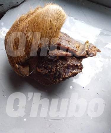 Comida que reciben los reclusos en la cárcel El Pedregal. /FOTO: CORTESÍA