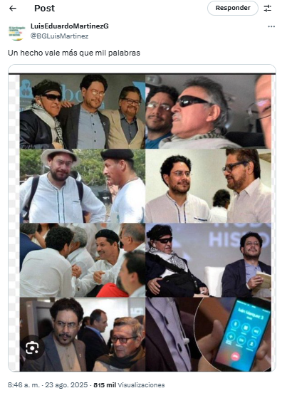 Trino del general (r) Luis Martínez, que provocó investigación de la Procuraduría por presunta participación en política.