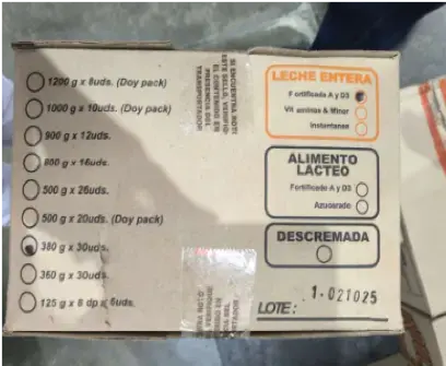 Invima alerta sobre la comercialización de leche en polvo falsificada. FOTO: INVIMA