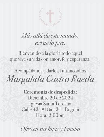 $!/FOTOCAPTURA DE INSTAGRAM @margalidacastroficial