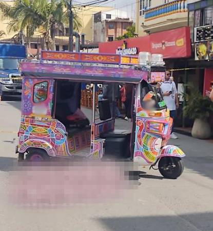 Momentos después del fallecimiento de la mujer. FOTO: TOMADA DE MIORIENTE