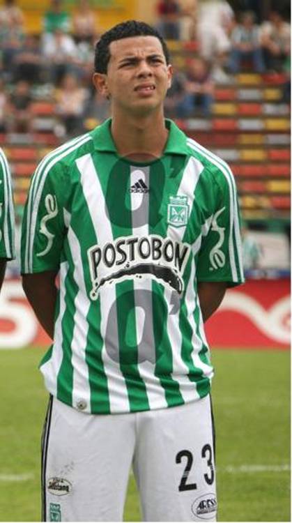 Edwin Cardona en 2009 usaba el dorsal 23 en Atlético Nacional. FOTO: ARCHIVO JUAN ANTONIO SÁNCHEZ