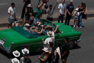 Las mujeres al volante en el Desfile de Autos Clásicos y Antiguos 2026