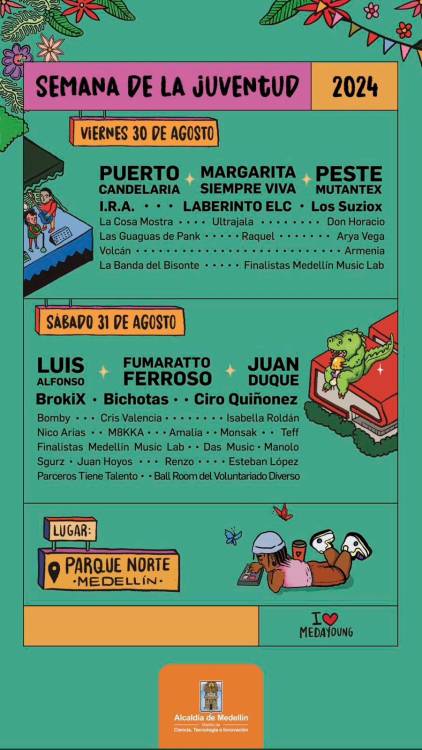 MedaYoung, parches por montones para los jóvenes de Medallo