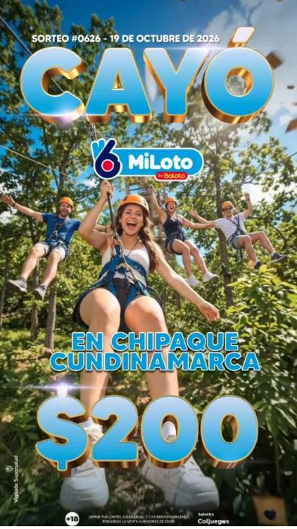 ¡Cayó el MiLoto! Resultados de las loterías del 19 de octubre