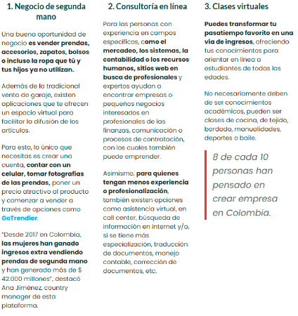 Inicie el emprendimiento y siga estos pasos básicos para empezar