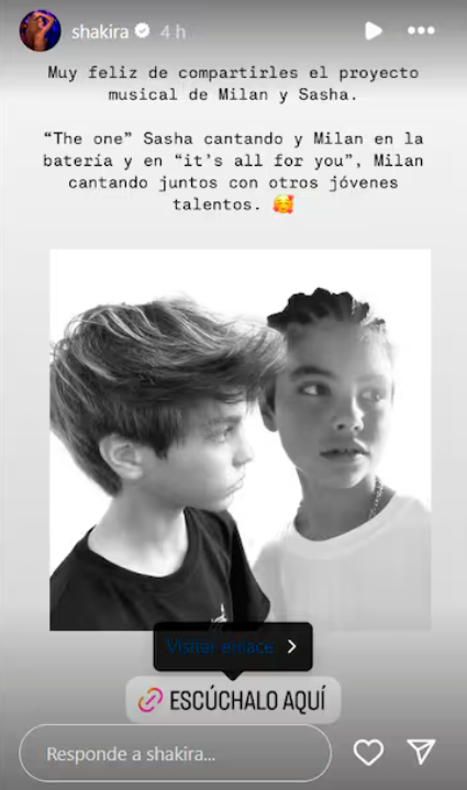 La cantante se mostró. / FOTO: CAPTURA DE PANTALLA