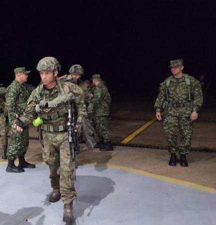Primeras imágenes de los soldados liberados. /FOTO: EJÉRCITO NACIONAL
