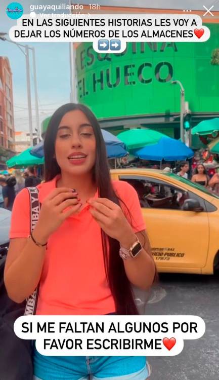 Valentina Bernal hizo un recorrido por los locales afectados. /FOTO: PANTALLAZO.