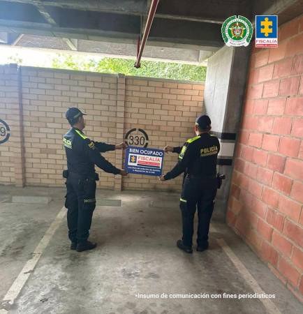 Extinción de dominio bienes de La Oficina y Caicedo. FOTO: FISCALÍA GENERAL DE LA NACIÓN