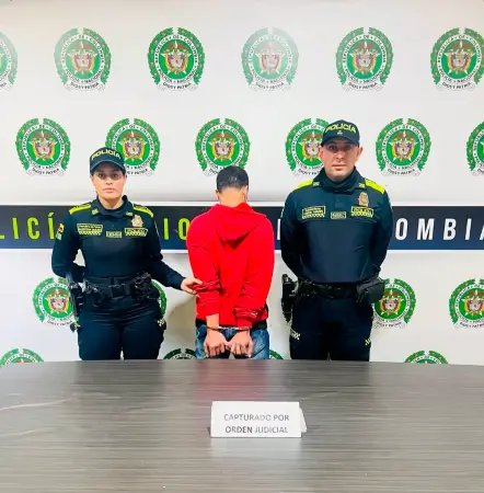 El joven tenía una orden de captura vigente. /FOTO: POLICÍA NACIONAL