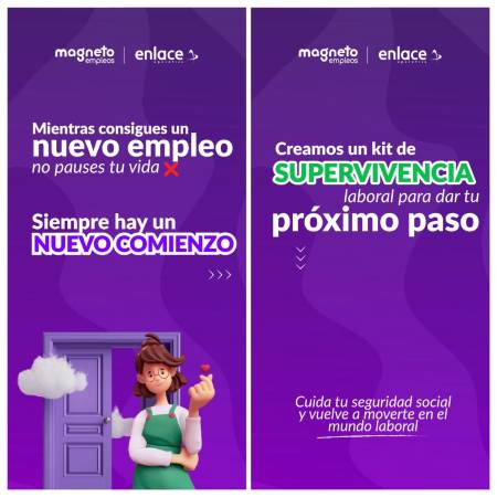 ¿Quedó sin empleo? Vea el ‘kit de supervivencia’ de Magneto y Enlace