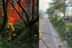 Ninguno de los incendios dejó personas lesionadas. FOTOS: ALCALDÍAS DE ITAGÜÍ Y BELLO