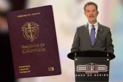 Ómar Bula, ministro de Relaciones Exteriores, anunció el contrato. FOTO: X CANCILLERÍA