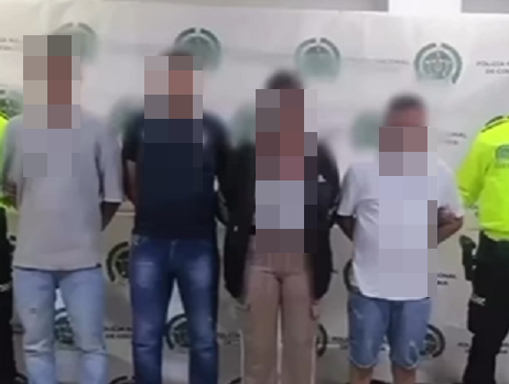 Capturados por ciberataque. FOTO: CAIVIRTUAL POLICÍA