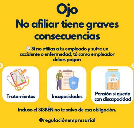 ¿Sabe cómo es la seguridad social?, mire pues se lo explicamos