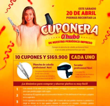 Q’HUBO y Cosmos te regalan una rizadora de pelo con la cuponera para el Día de la Madre