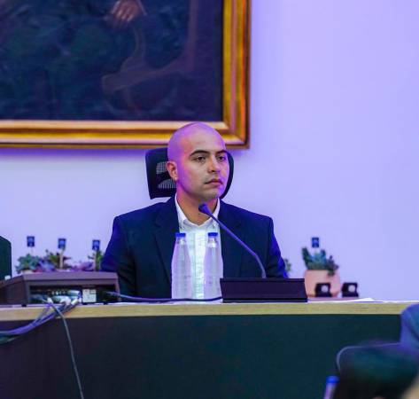 John Anderson Arango Arboleda, presidente Concejo de Bello. FOTO: IG @andersonarang