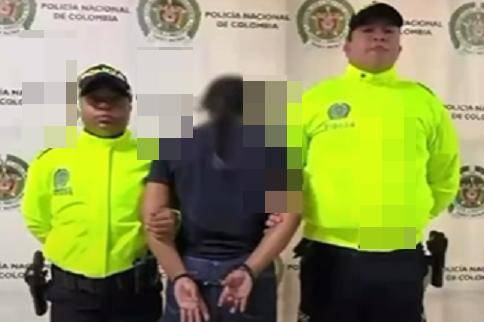 Otra de las capturadas por el mismo delito. FOTO: CAIVIRTUAL POLICÍA