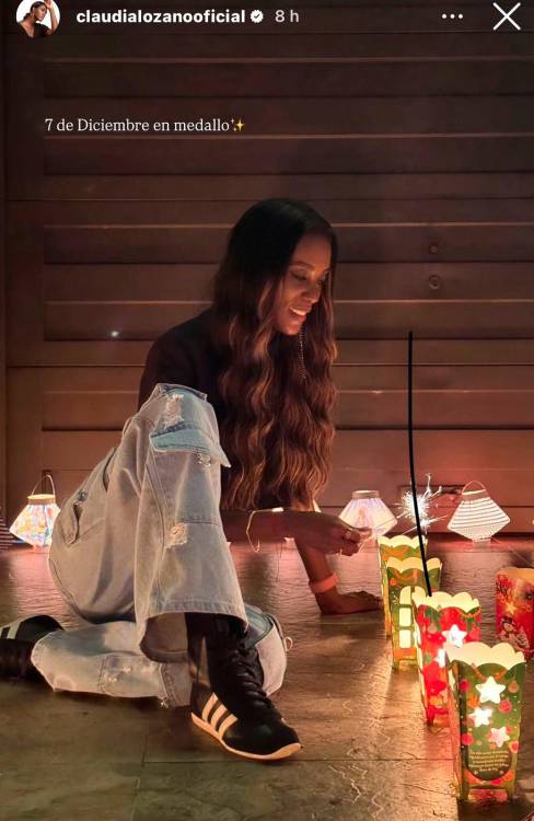 FOTO: IG @claudialozanooficial