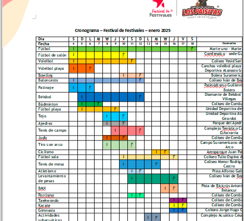 ¡Arrancó el Festival de Festivales! Conozca la programación y forma de ingreso a la Marte 1