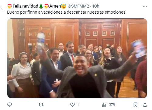  /FOTO: TOMADA DE TWITTER. 