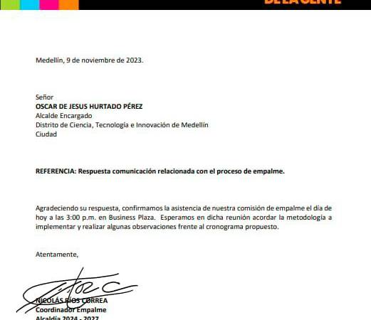  Óscar Hurtado invitó a Fico a una reunión con Daniel Quintero, pero la propuesta no gustó mucho