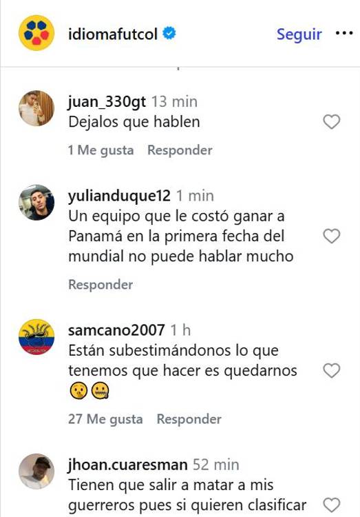 Comentarios sobre palabras del ministro de Deportes de Ghana, Kofi Iddie Adams. FOTO: CAPTURA DE PANTALLA IG IDIOMAFUTCOL