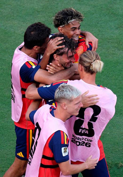 Ferran Torres hizo historia con su gol. FOTO: GETTY