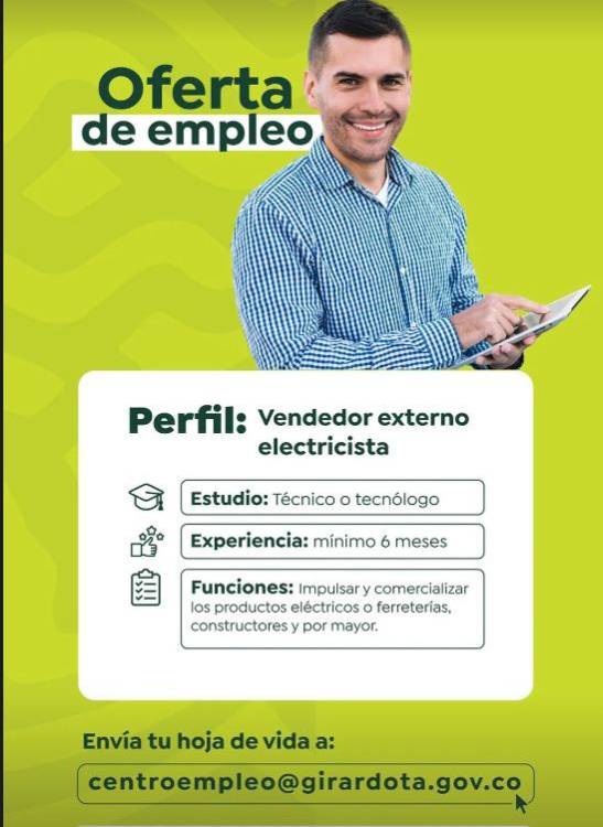 ¡Atención Girardota! Encuentre empleo con estas vacantes locales