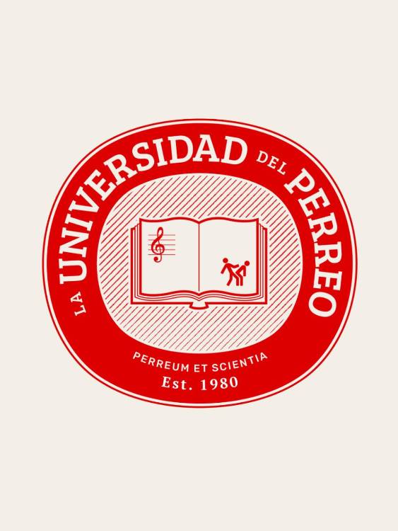 Logo Universidad del Perreo. FOTO: @WISIN IG